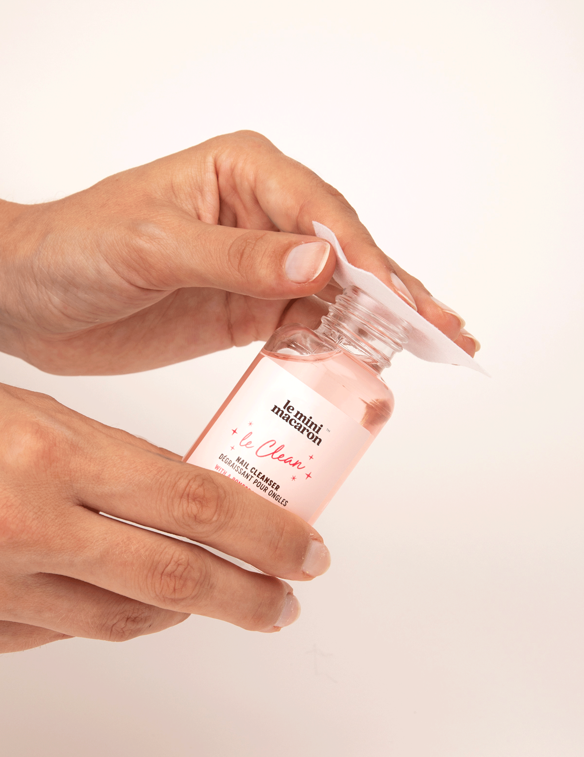 Le Mini Macaron luddfri negleservietter 200 stk