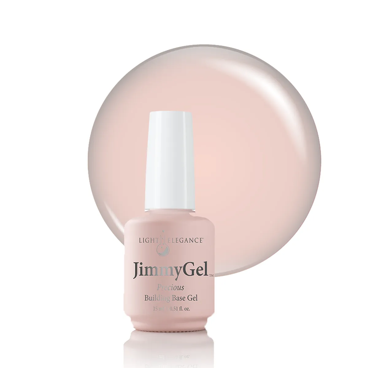 Light Elegance JimmyGel Precious builder base rosa 14 ml