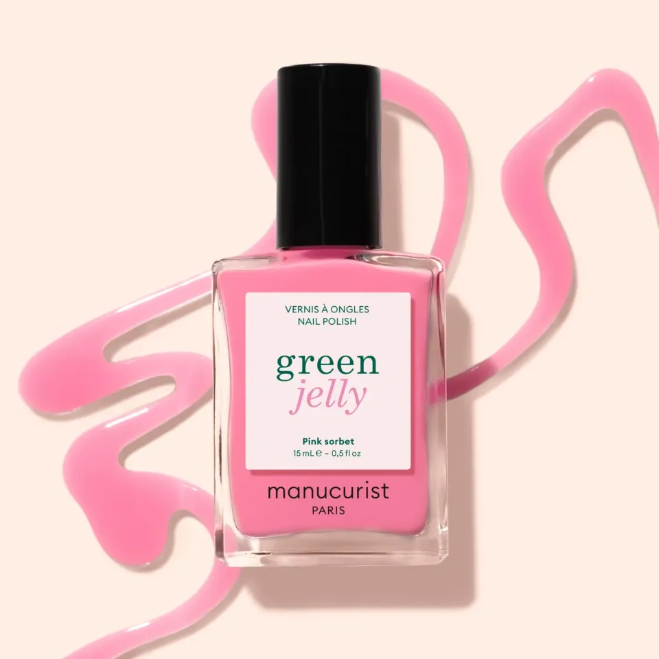 Manucurist Green Pink Sorbet Jelly neglelakk – rosa