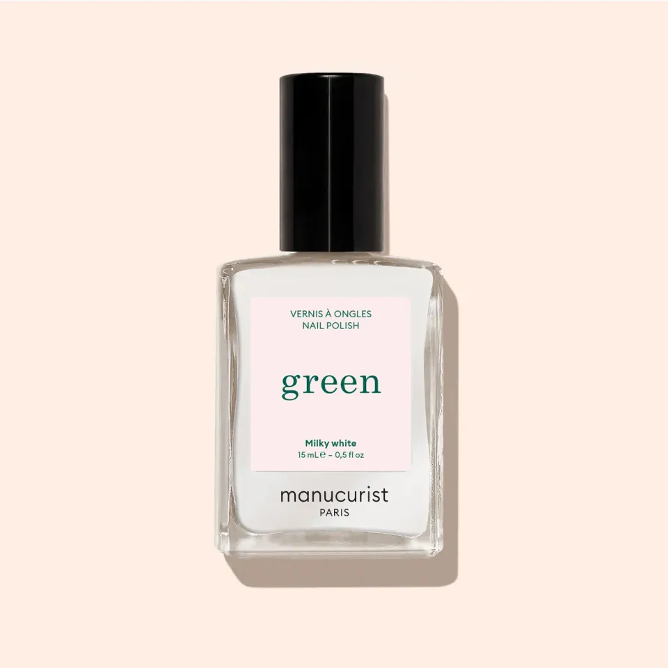 Manucurist Green Milky White neglelakk melkehvit