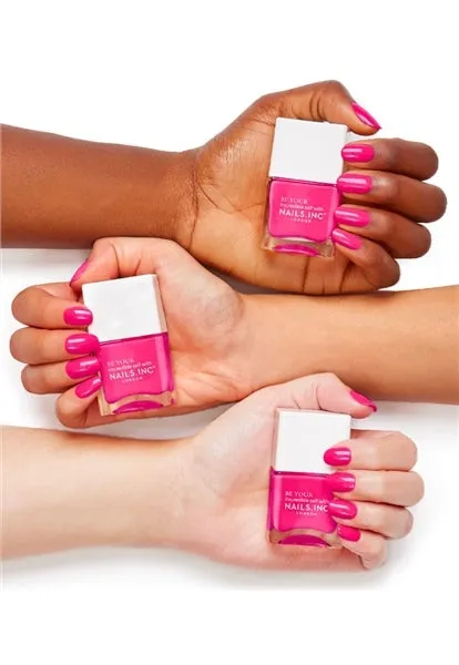 Nails Inc London Relationship Status Blushing neglelakk 4-pk rosa