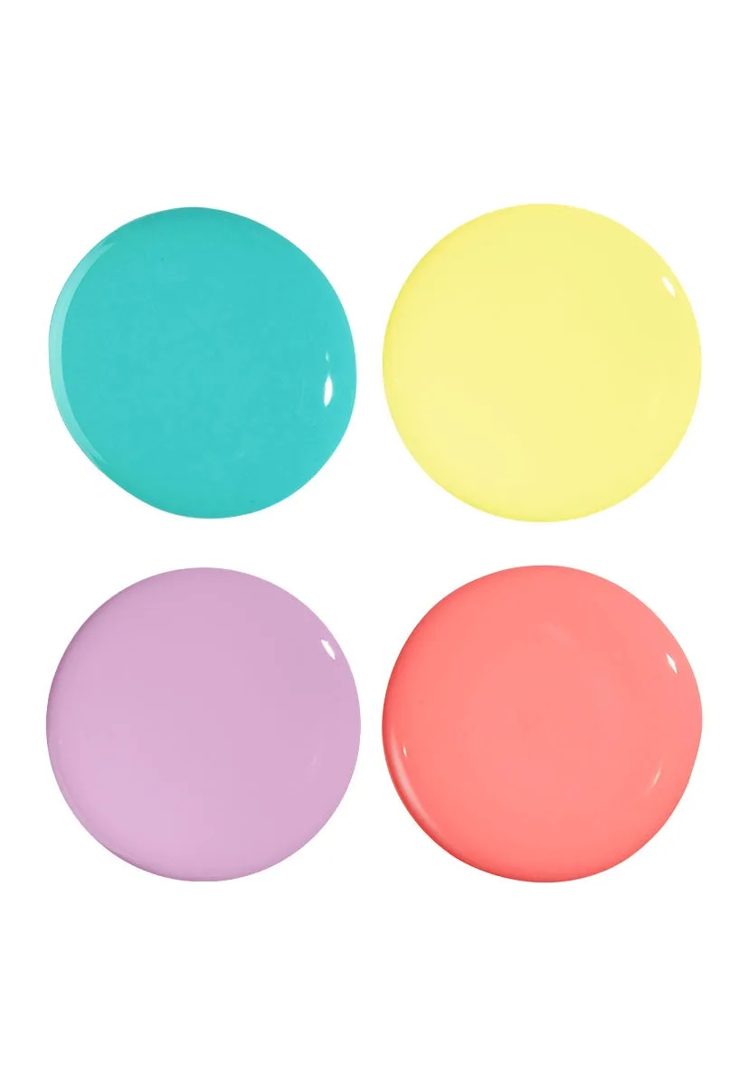 Nails Inc Plant Power Pastels neglelakksett 4-pk pastell