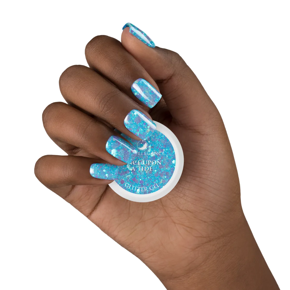 Light Elegance Once Upon a Tide glittergel 10 ml aqua