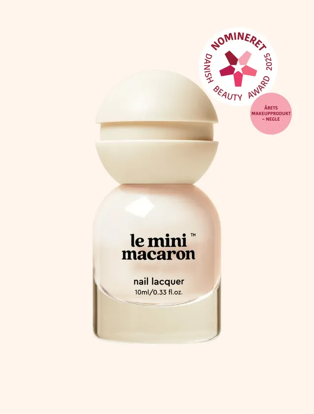 Le Mini Macaron Le Sweet Coconut Yogurt neglelakk 10 ml halvtransparent rosa