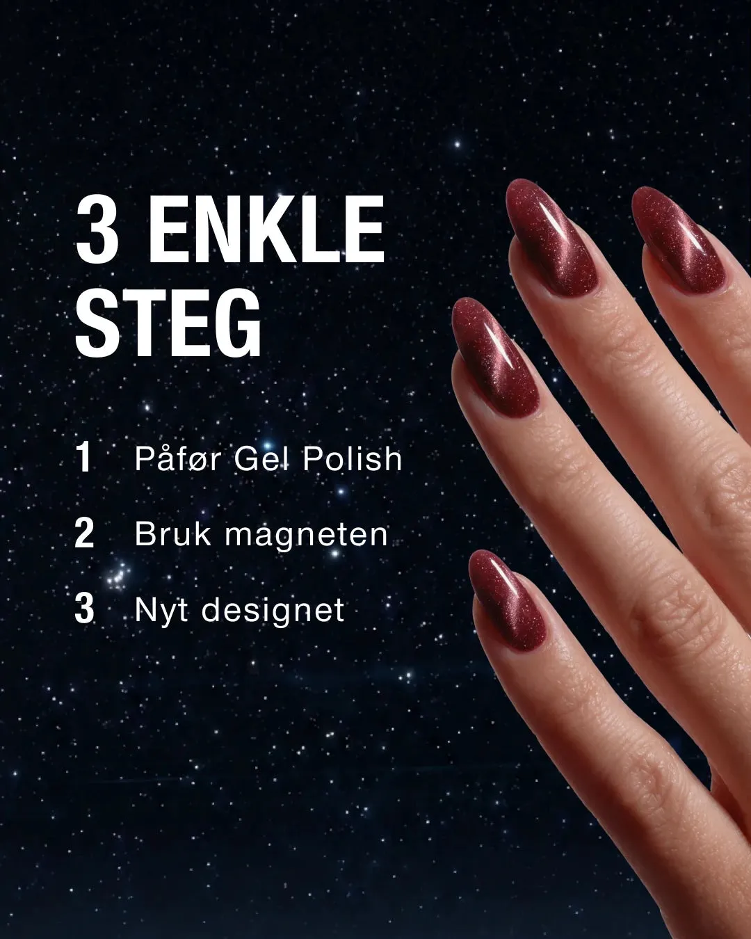 The Gel Collection 21FREE+ 261 Midnight Clarity gellakk mørk brun