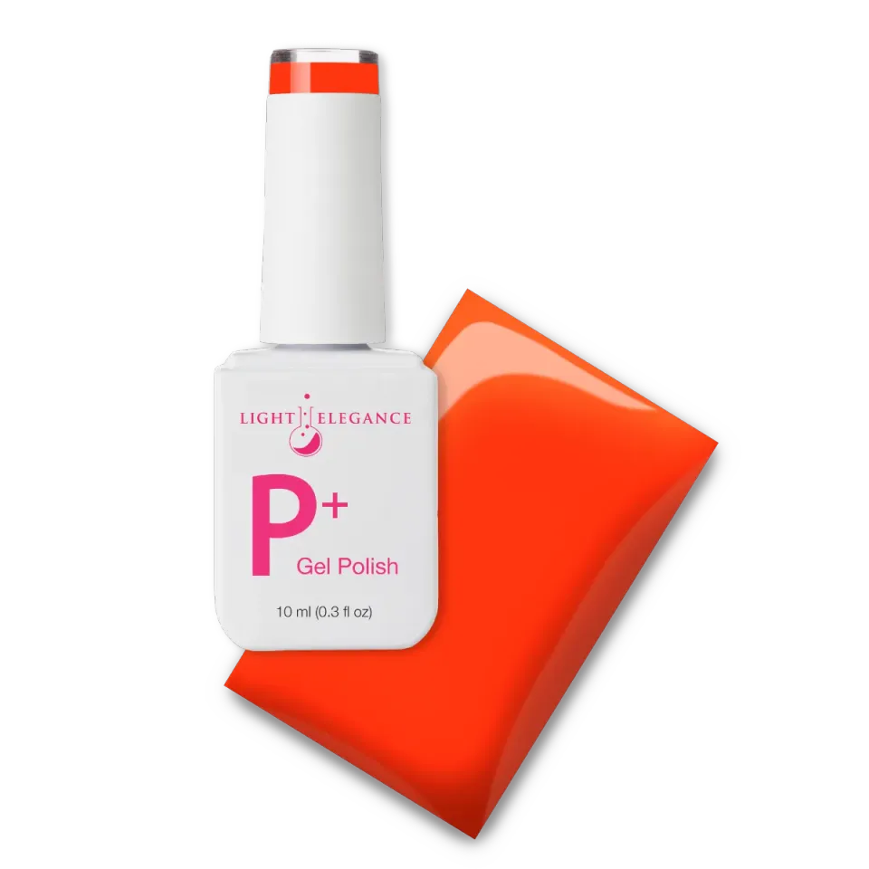 Light Elegance P+ Trippy gellakk 10 ml neon oransje