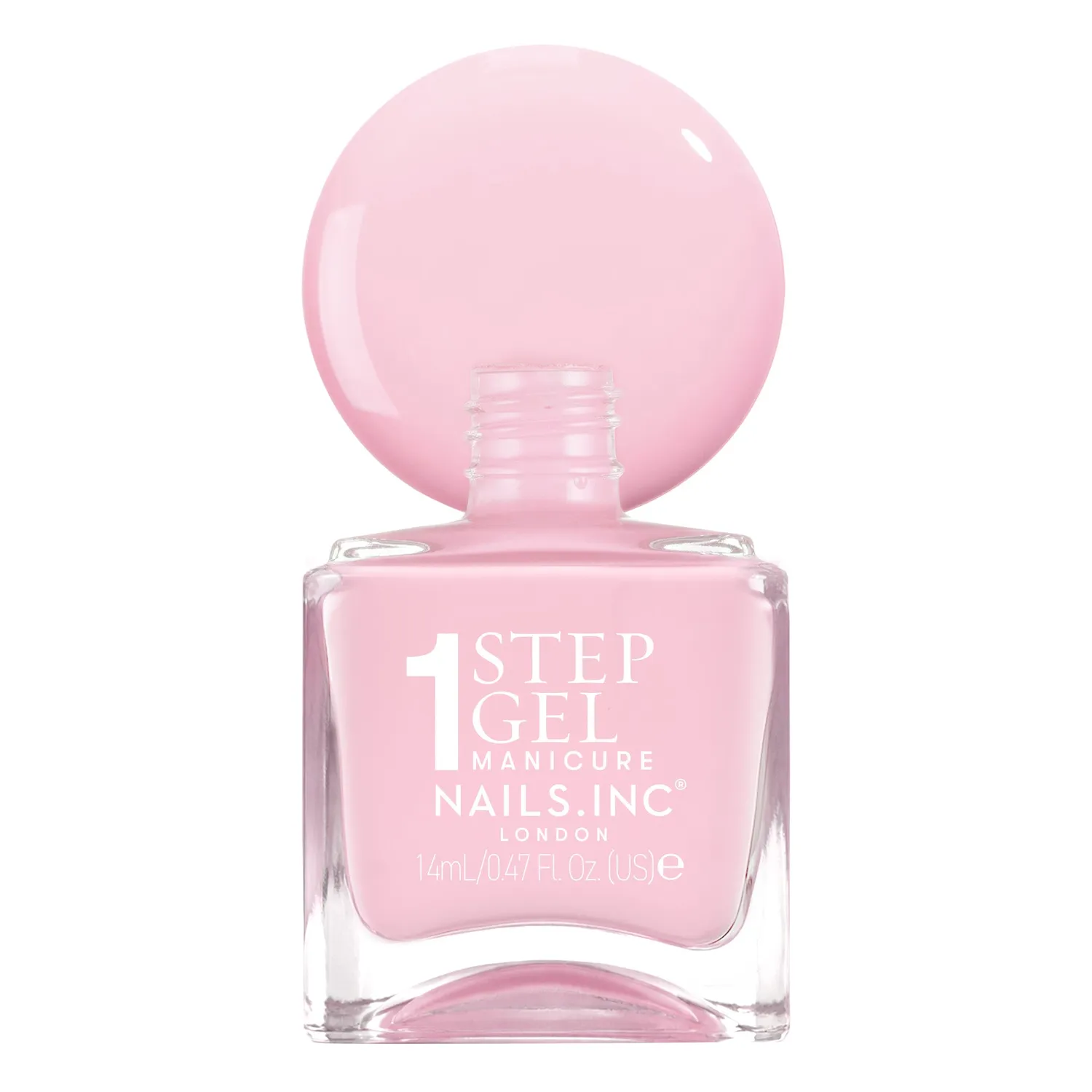 Nails Inc It's Topless Molly neglelakk 1-step gel