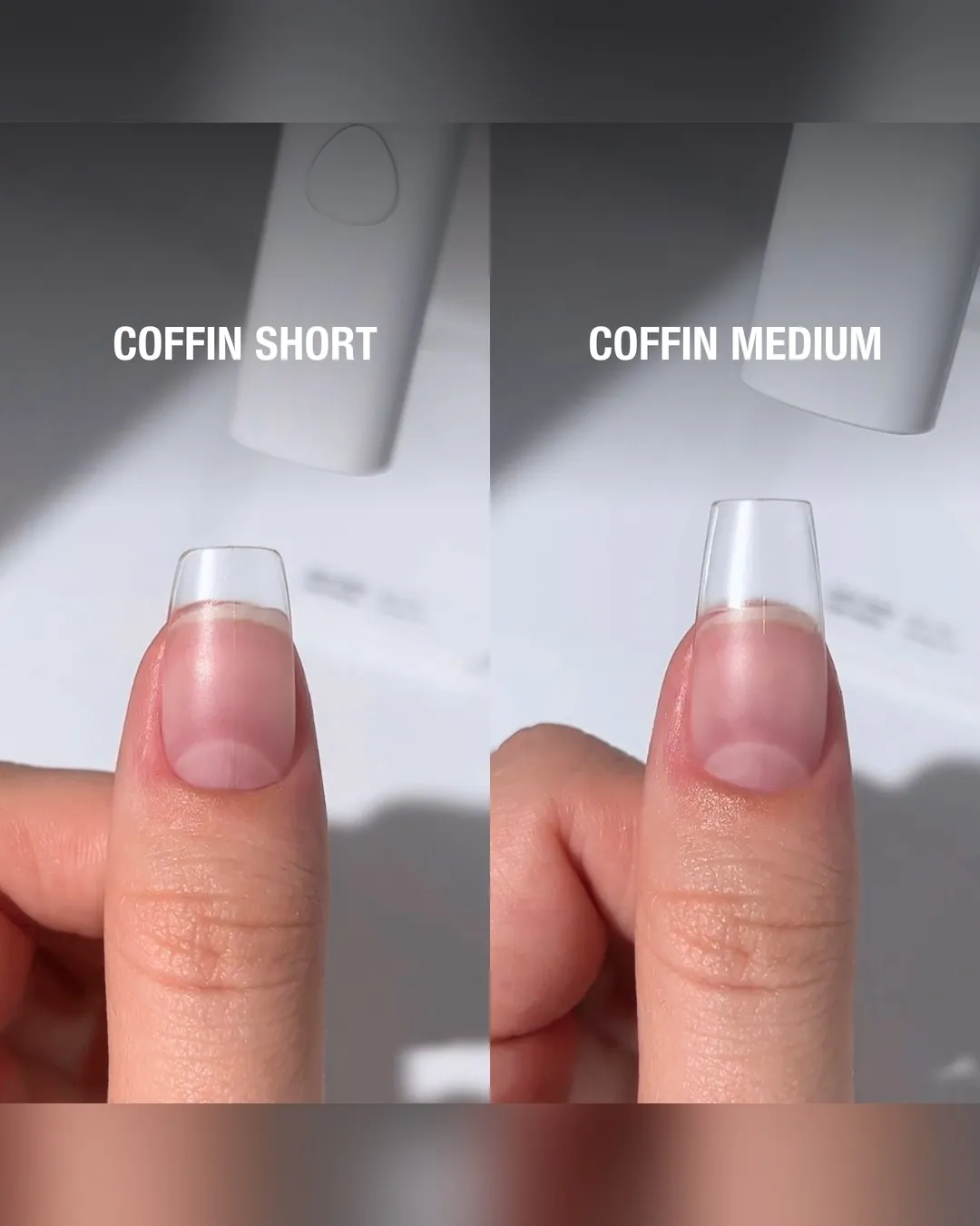 The Gel Collection Gel Tips Coffin Short negletipper 360 stk