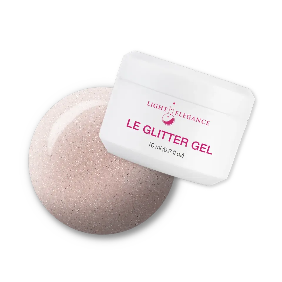 Light Elegance A Couple of Coconuts glittergel 10 ml nude