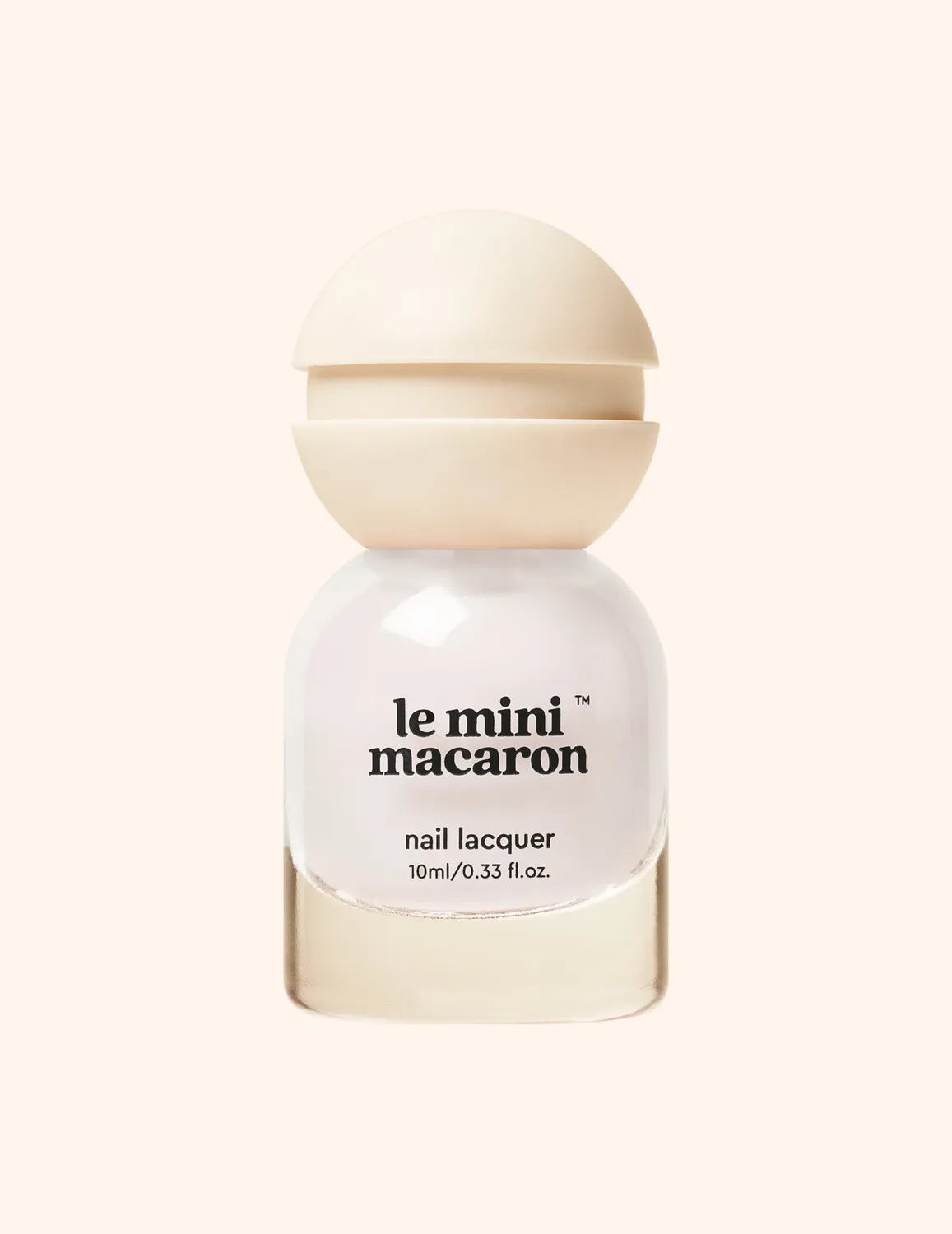 Le Mini Macaron Le Sweet Chantilly neglelakk 10 ml melkehvit
