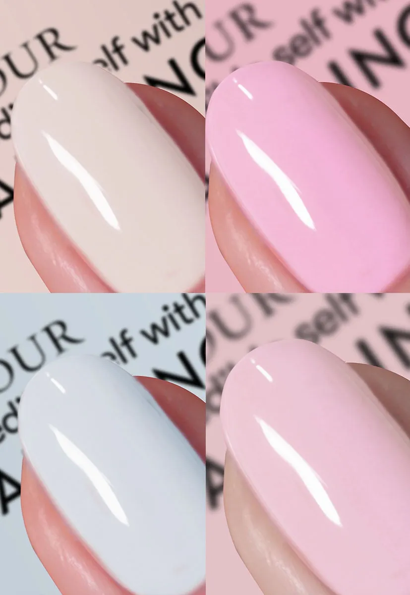 Nails Inc London Get It Macaron neglelakk 4-pk pastell