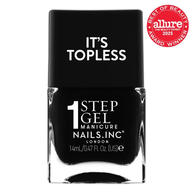 Nails Inc It's Topless Rayna neglelakk 1-Step Gel hurtigtørkende