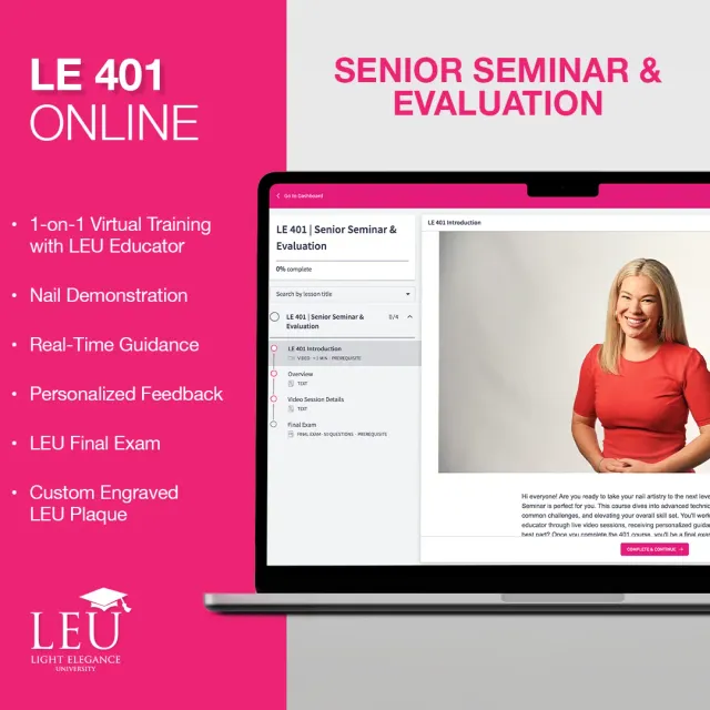 Light Elegance LE 401 Senior Seminar Evaluation nettkurs