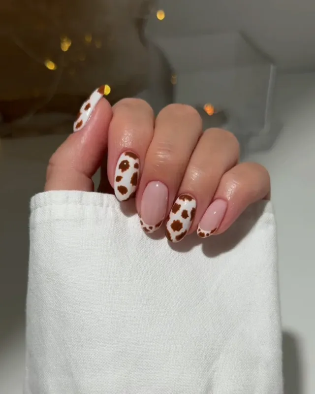 The Gel Collection Choco Spots fargekit 21FREE+ brun prikk