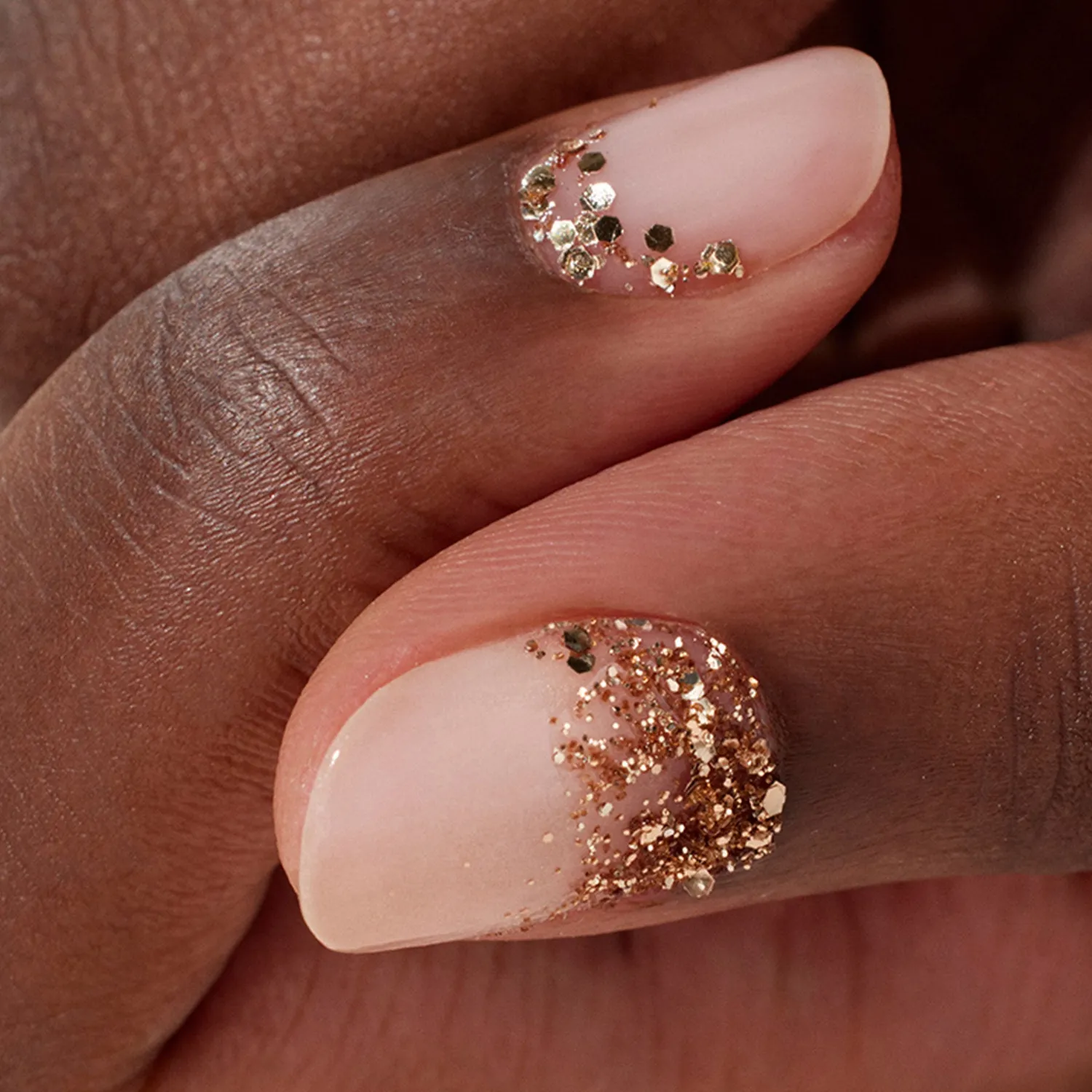 Manucurist Rose Gold negleglitter rose gold nedbrytbar