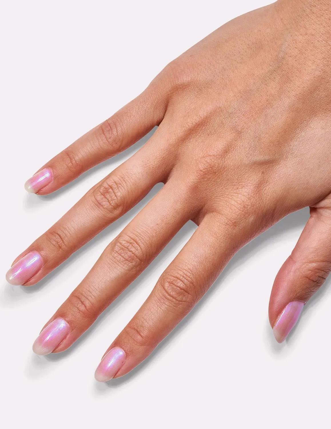 Le Mini Macaron Le Glazed krompulver rosa sett perlemor