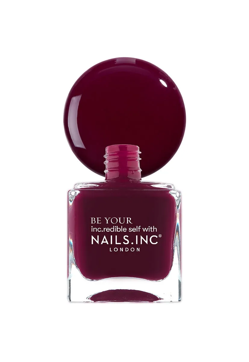 Nails Inc London Red Velvet Please neglelakk 4-pk