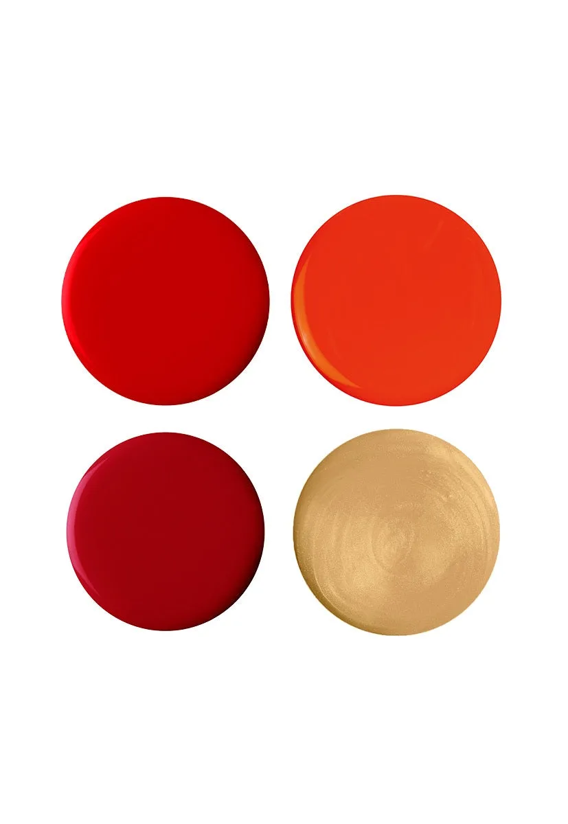 Nails Inc Lunar New Year neglelakk 4-pakning creme
