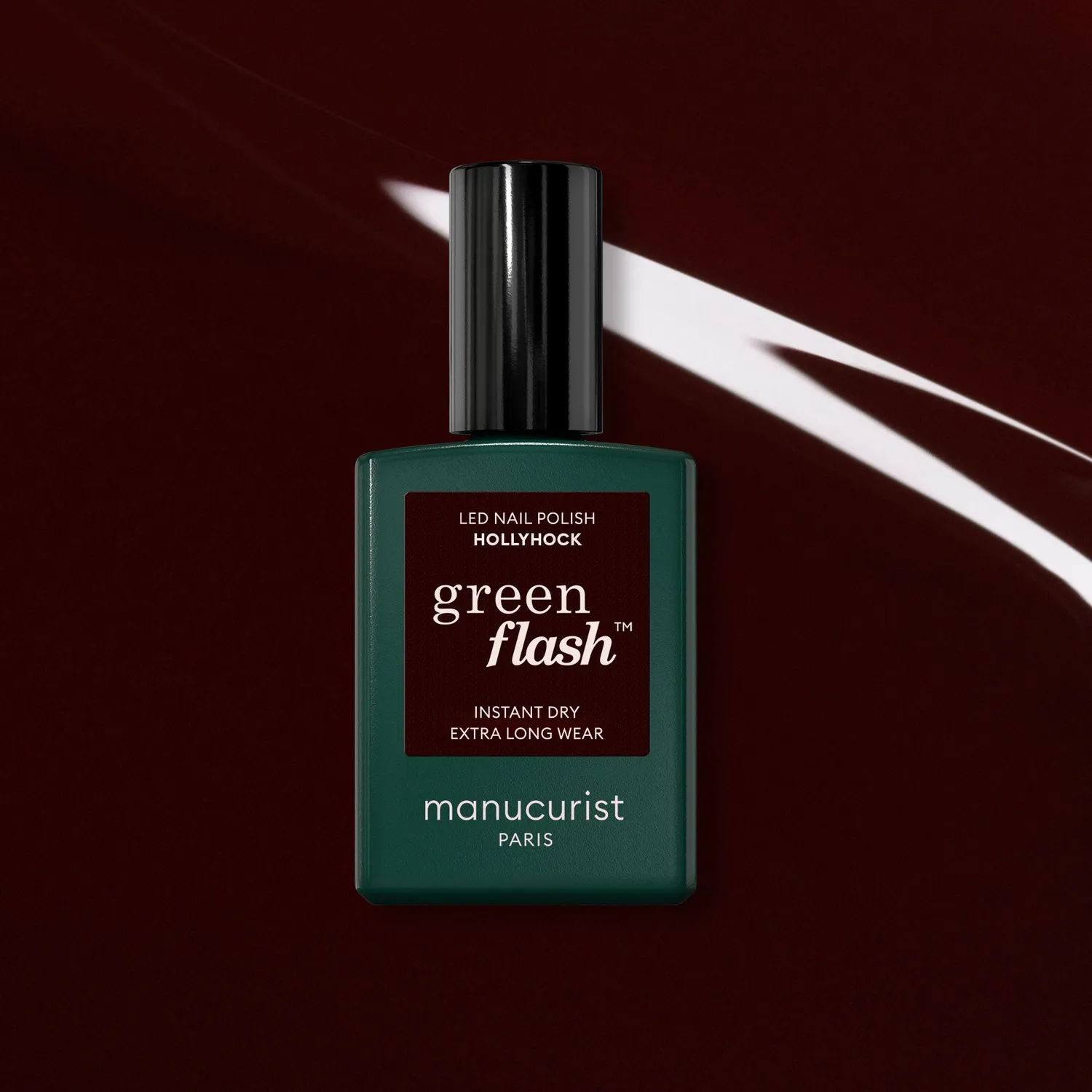 Manucurist Xtrem Flash gellakk sett Hollyhock 21 dagers glans