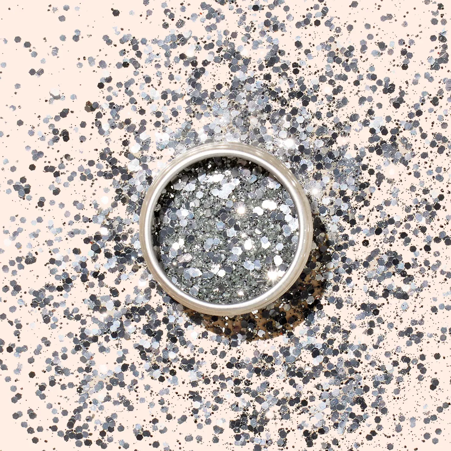 Manucurist Silver Glitters Mirror Duo neglesett grønn
