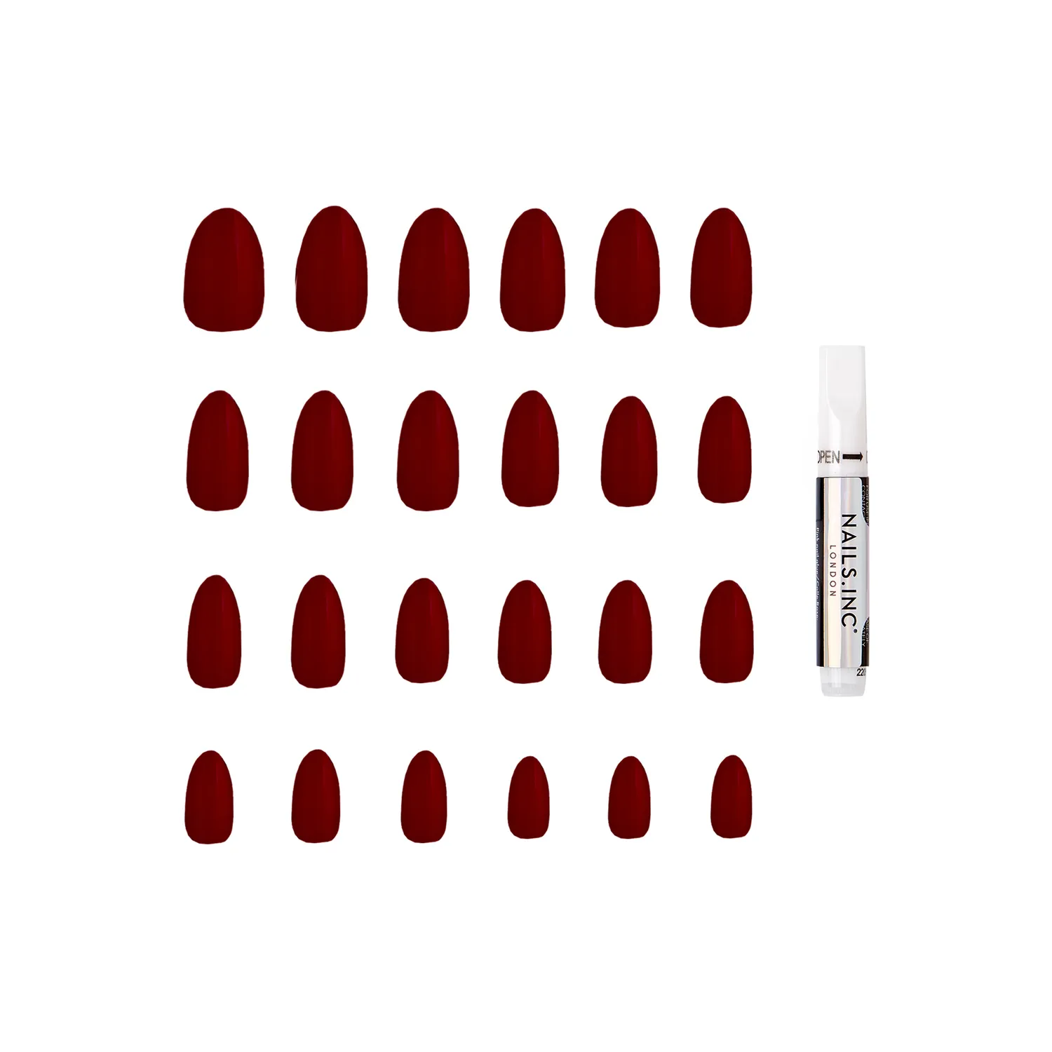 Nails Inc Berry Best press on-negler bær