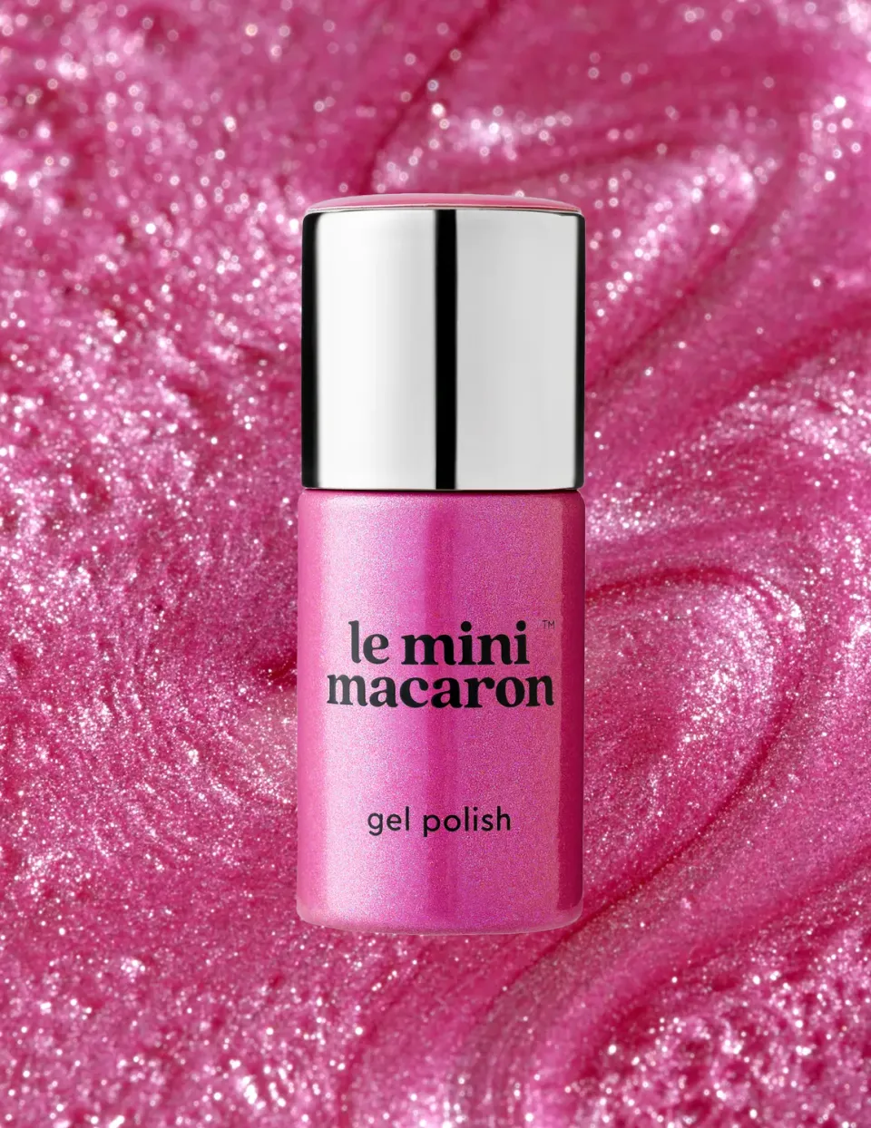 Le Mini Macaron Cosmopolitan Velvet gellakk 8,5 ml cat eye rosa