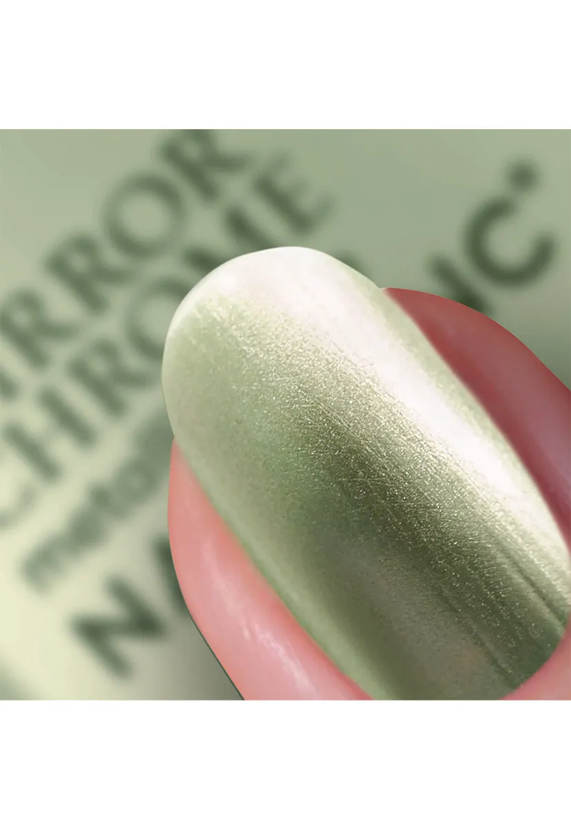 Nails Inc London Go Your Chrome Way Olive neglelakk chrome