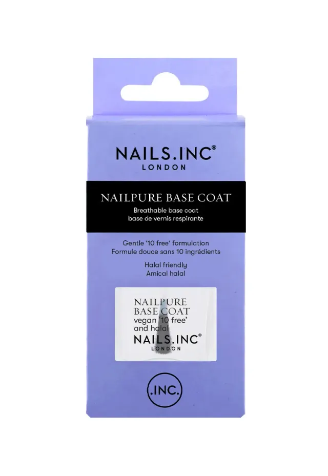 Nails Inc NailPure base coat underlakk vegan