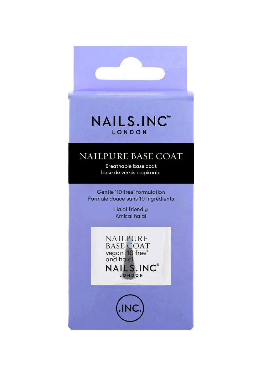 Nails Inc NailPure base coat underlakk vegan