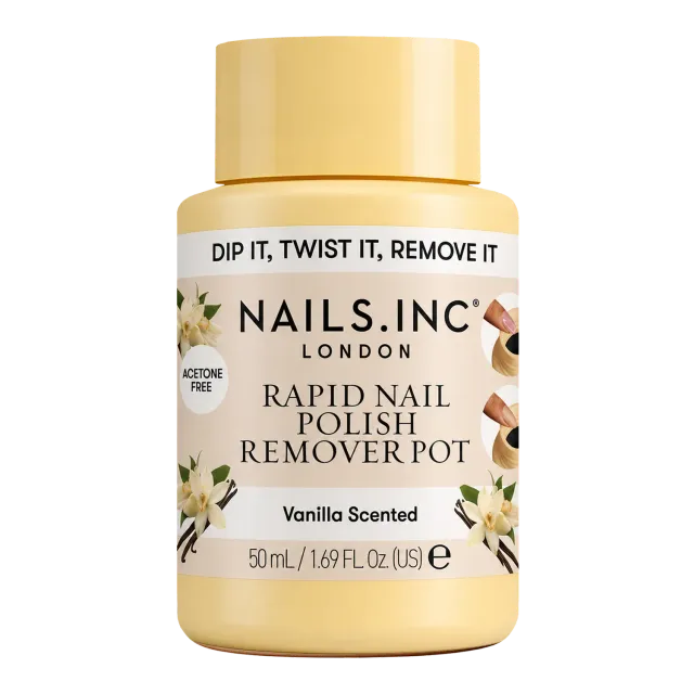 Nails Inc London Vanilla neglelakkfjerner potte vanilje