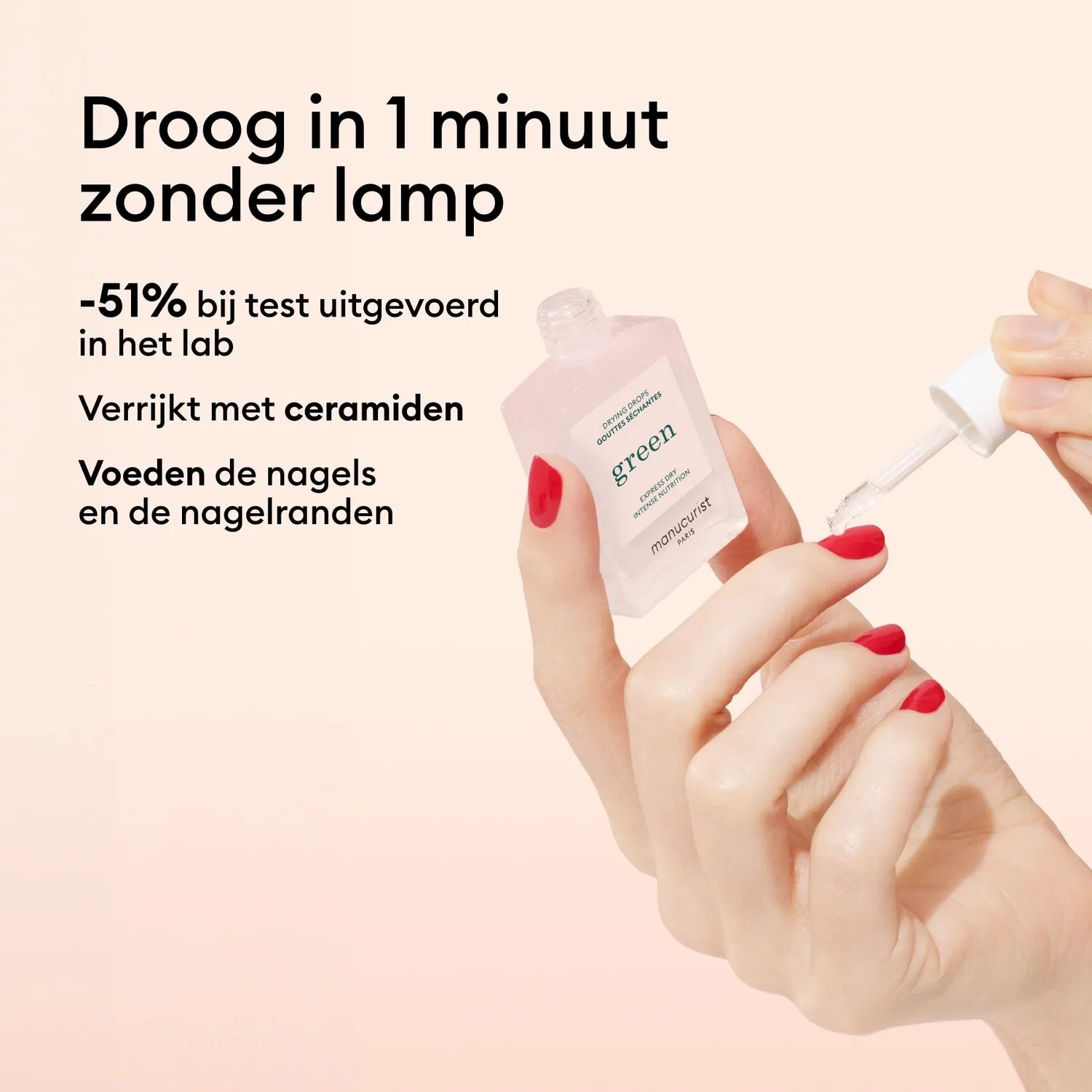 Manucurist Drying Drops tørkedråper neglelakk ceramid