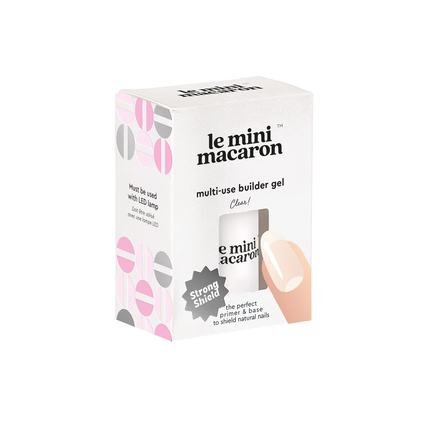 Le Mini Macaron Multi-use Builder Gel clear transparent 8,5 ml