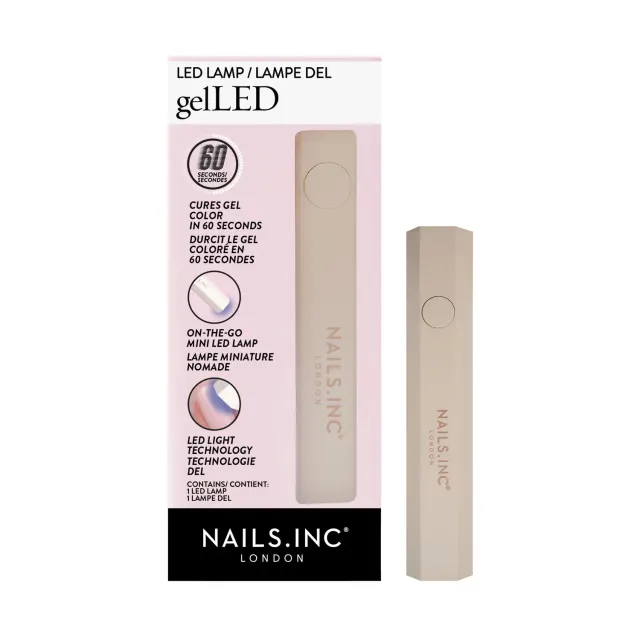 Nails Inc gelLED On-the-Go Mini negllampe bærbar LED