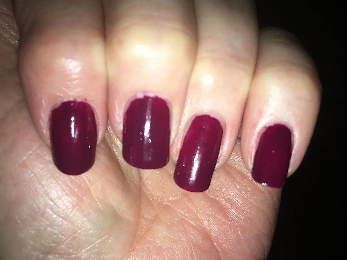 Nails Inc Kensington High Street neglelakk rød gel-effekt