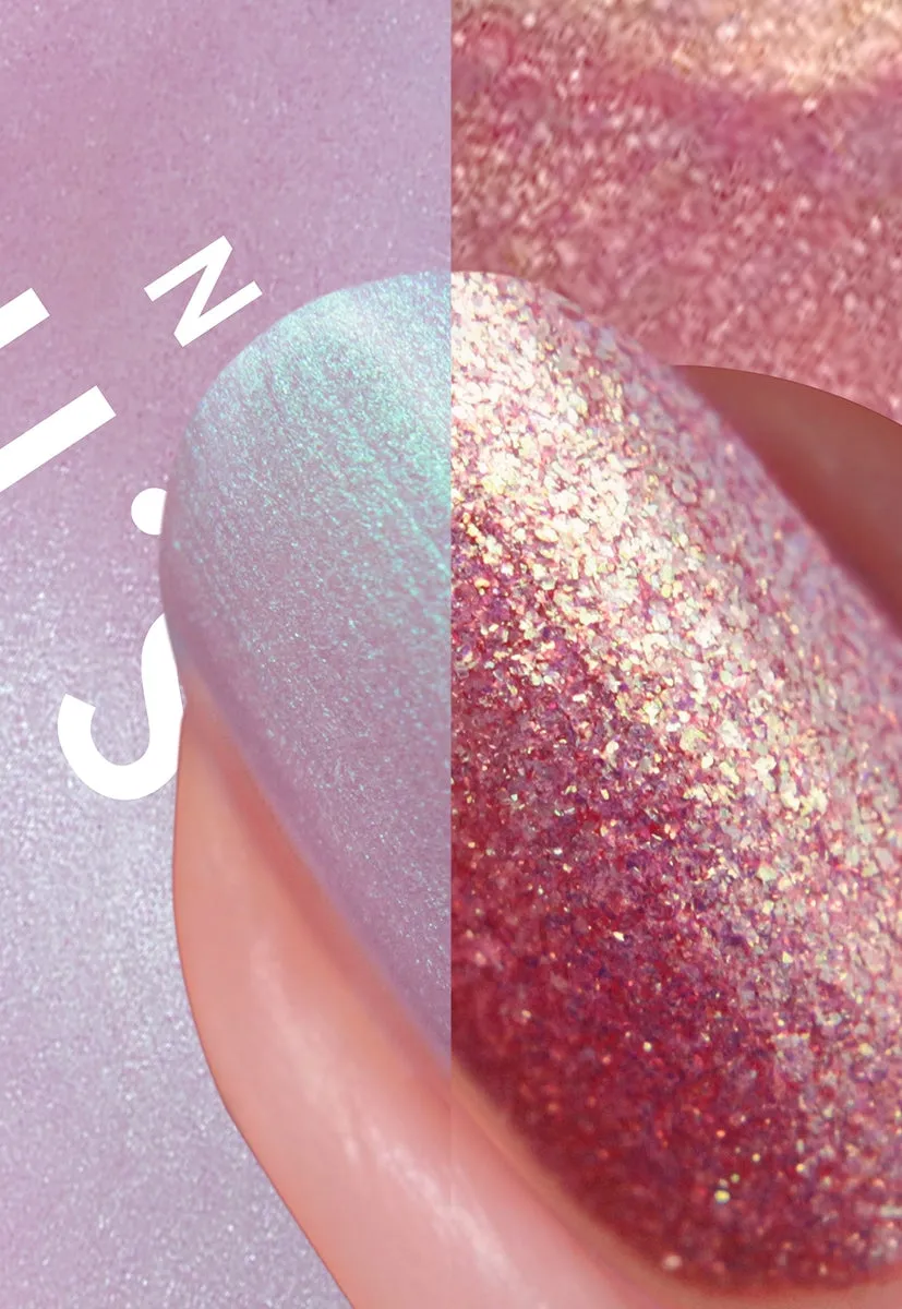 Nails Inc Euphoria Highlight Duo neglelakk miniduo skimmer