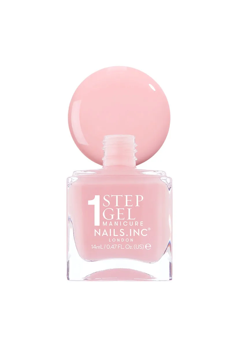 Nails Inc It's Topless neglelakk Sabrina rosa krem