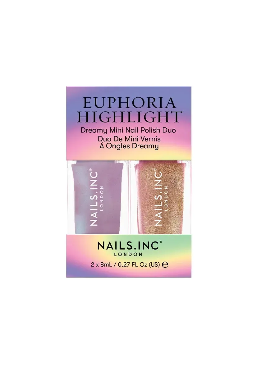 Nails Inc Euphoria Highlight Duo neglelakk miniduo skimmer