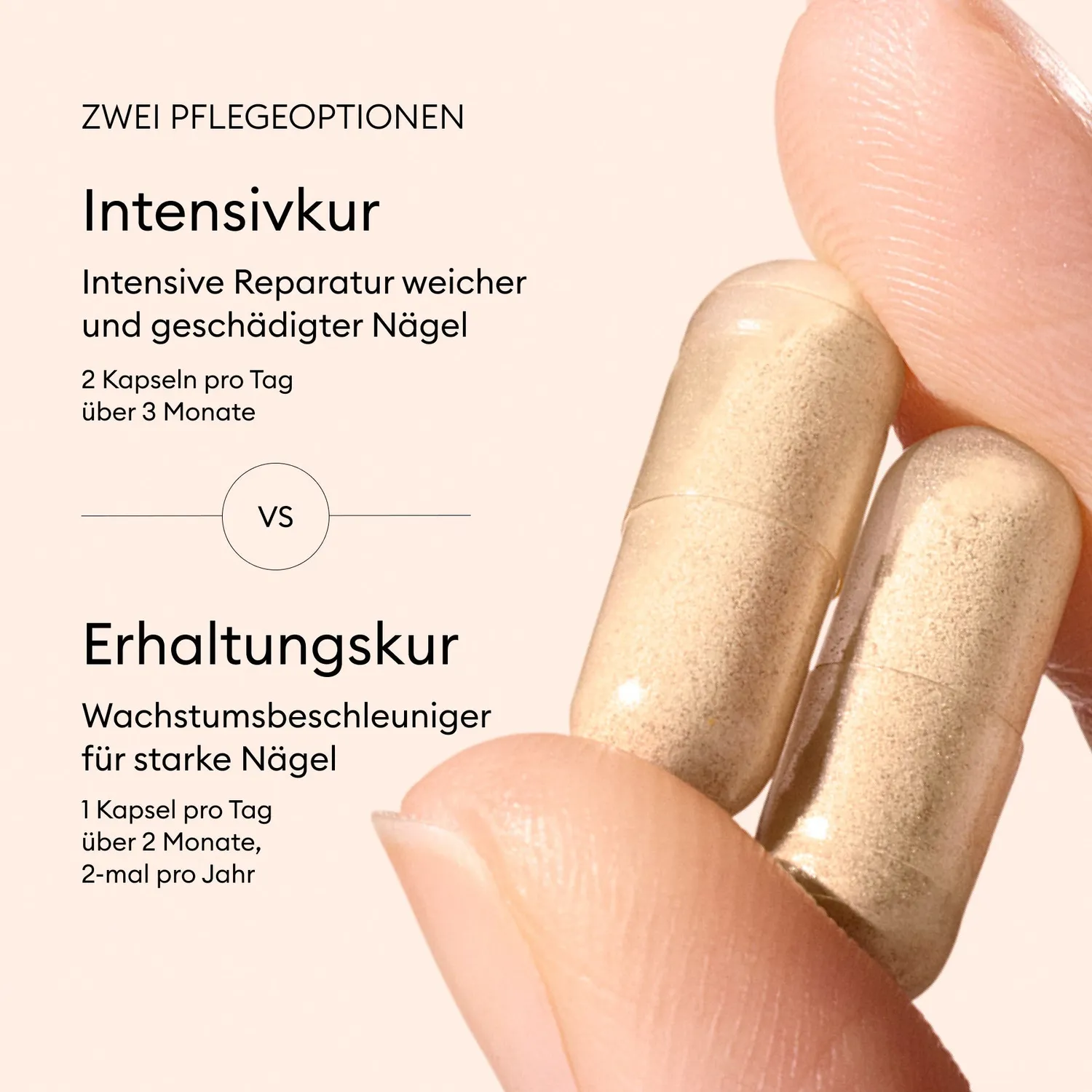 Manucurist Nail Boost kosttilskudd negler styrke og vekst