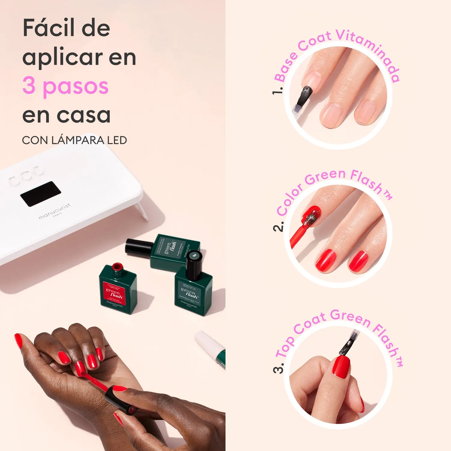 Manucurist Green Flash Top Coat overlakk
