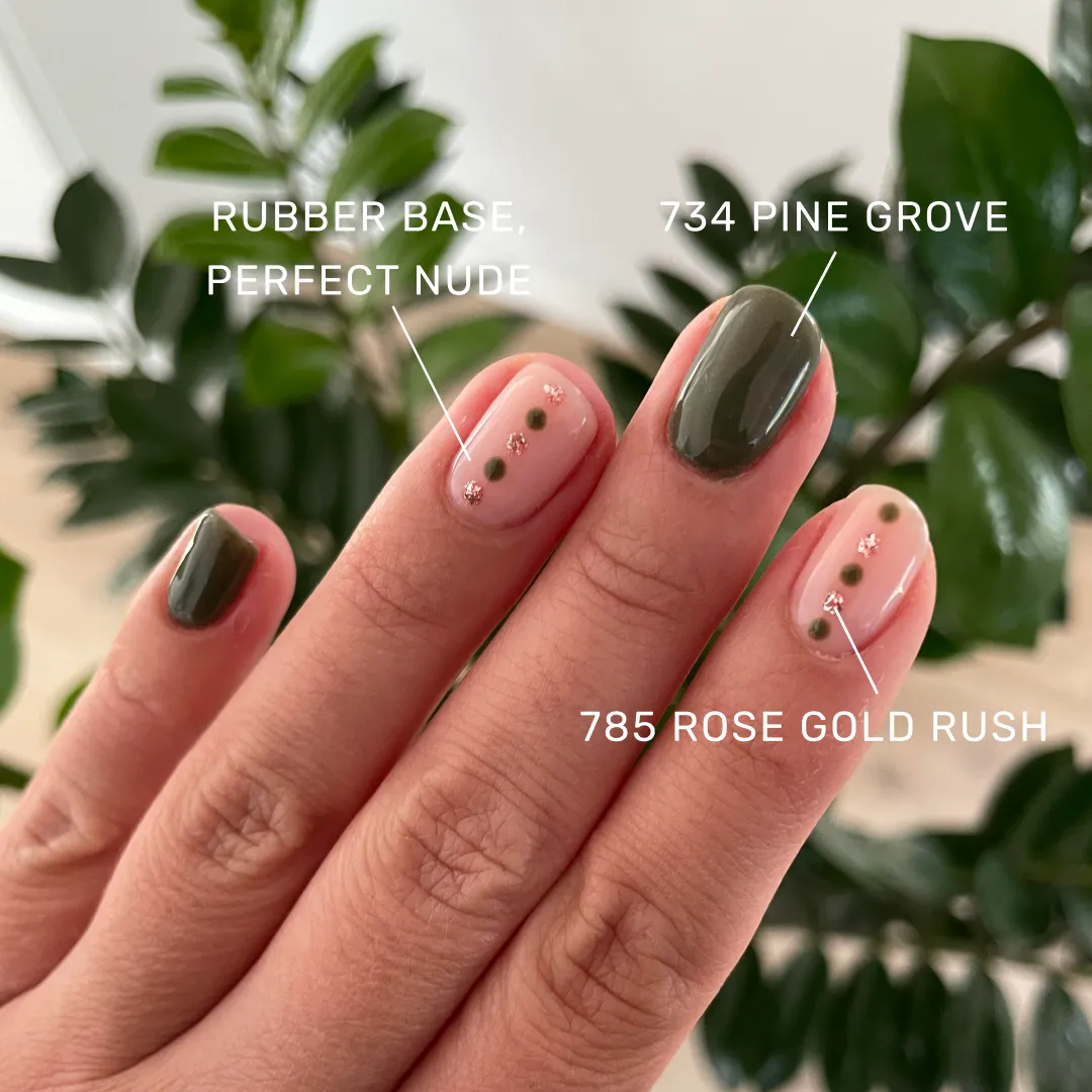 The Gel Collection Rubber Base Perfect Nude 10 ml 21FREE