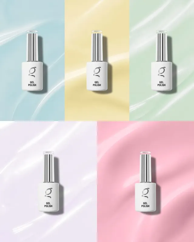 The Gel Collection The Pastels gellakk 5-pakning pastell