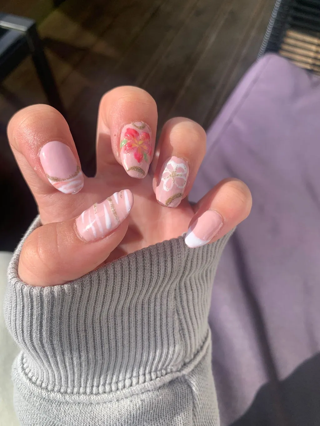 The Gel Collection Soft Gel Press On Tipper square medium 600 stk lang holdbarhet