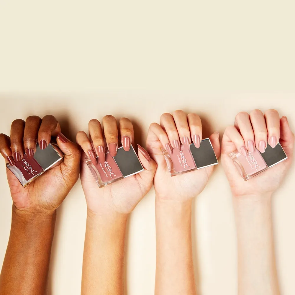Nails Inc Harley Gardens styrkende neglebehandling nude