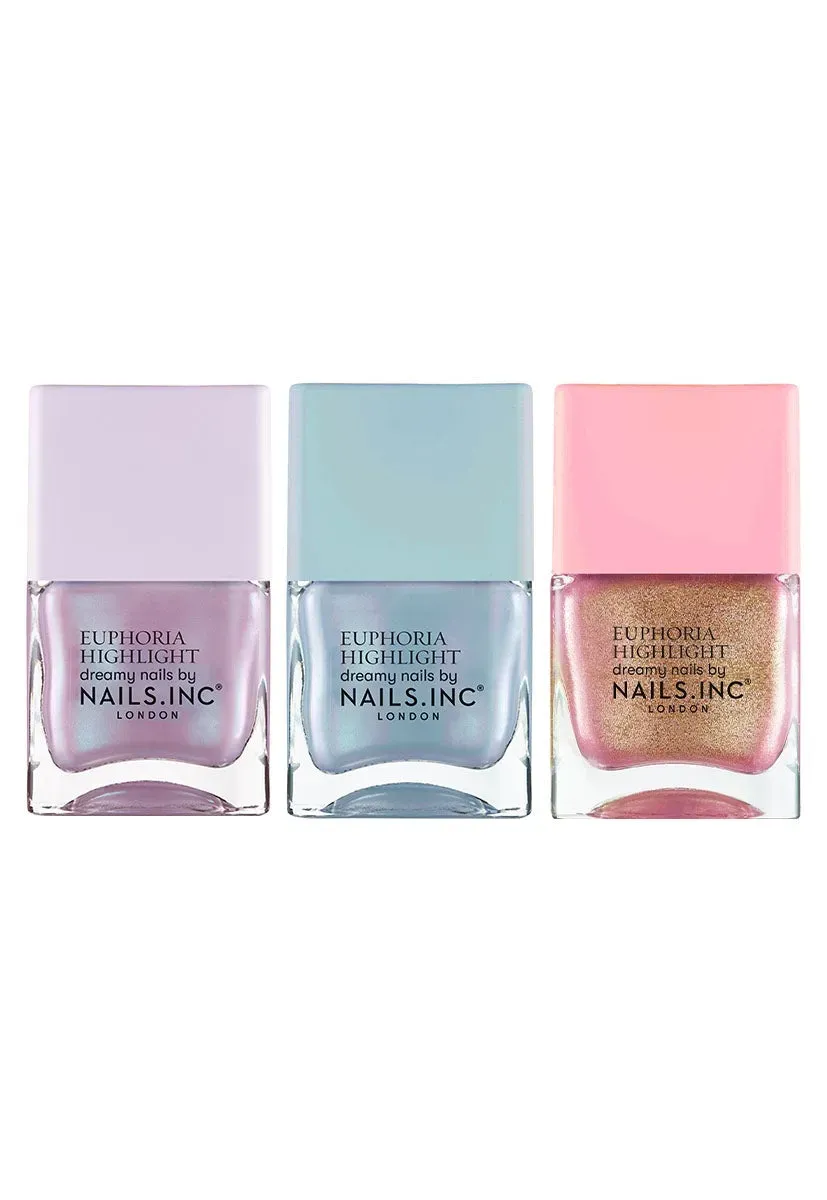 Nails Inc Dreamy Nails neglelakk 3-pakning shimmer