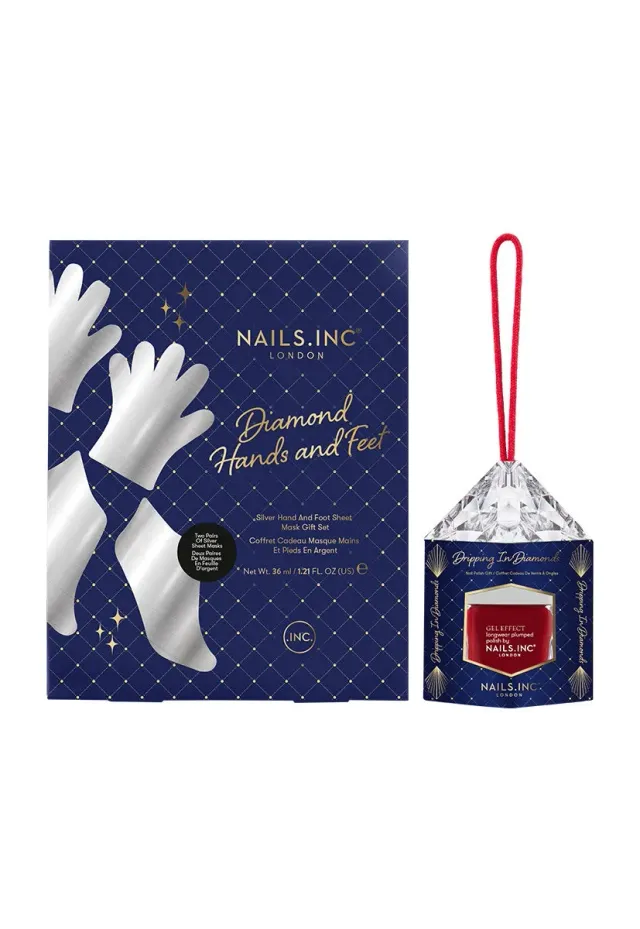 Nails Inc Polish to Party neglegavesett 2 deler krem