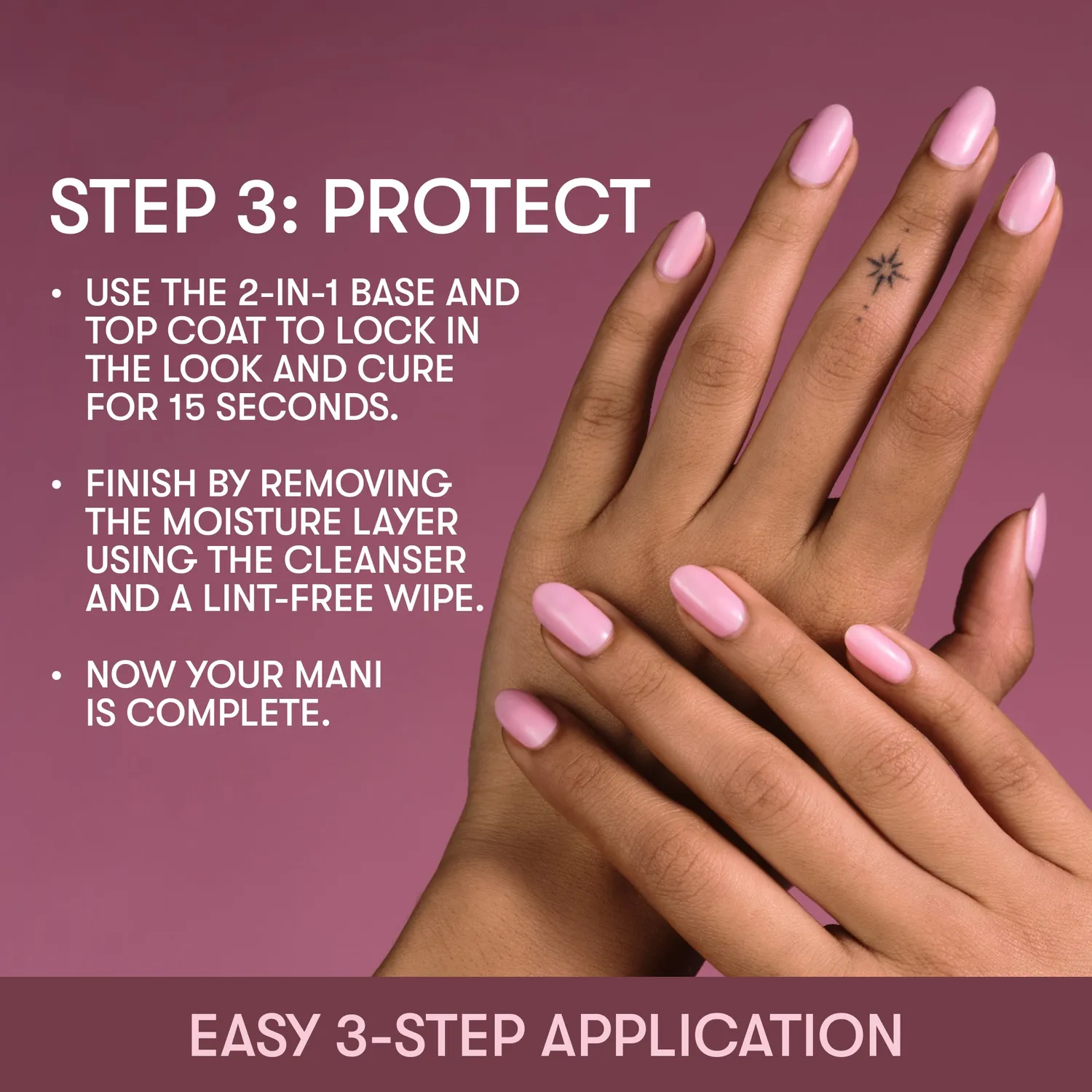 Nails Inc London gelLED Season to Shine neglelakksett