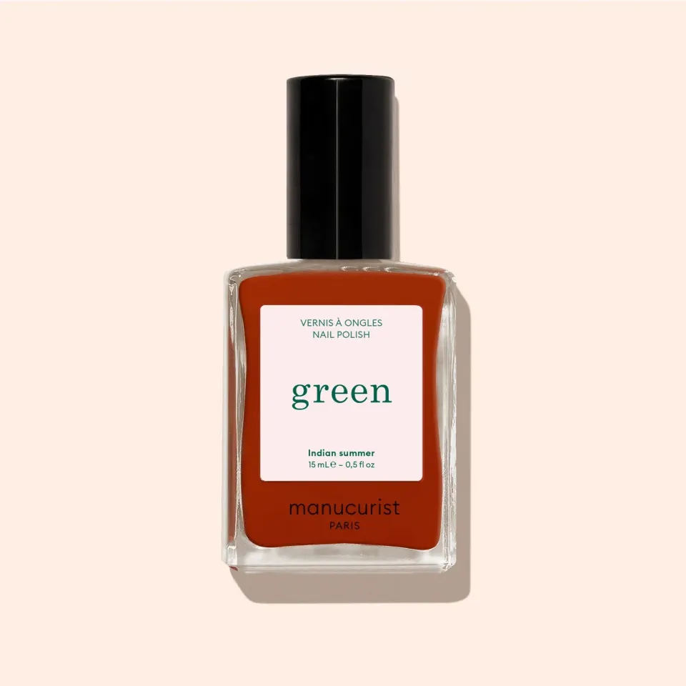 Manucurist Green Indian Summer neglelakk okerrød