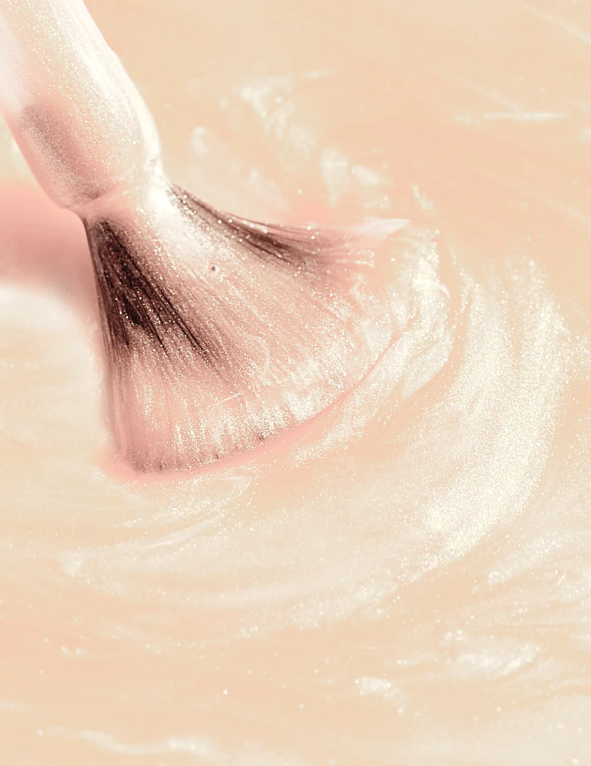 Le Mini Macaron Prosecco Glow gellakk 8,5 ml nude glitter
