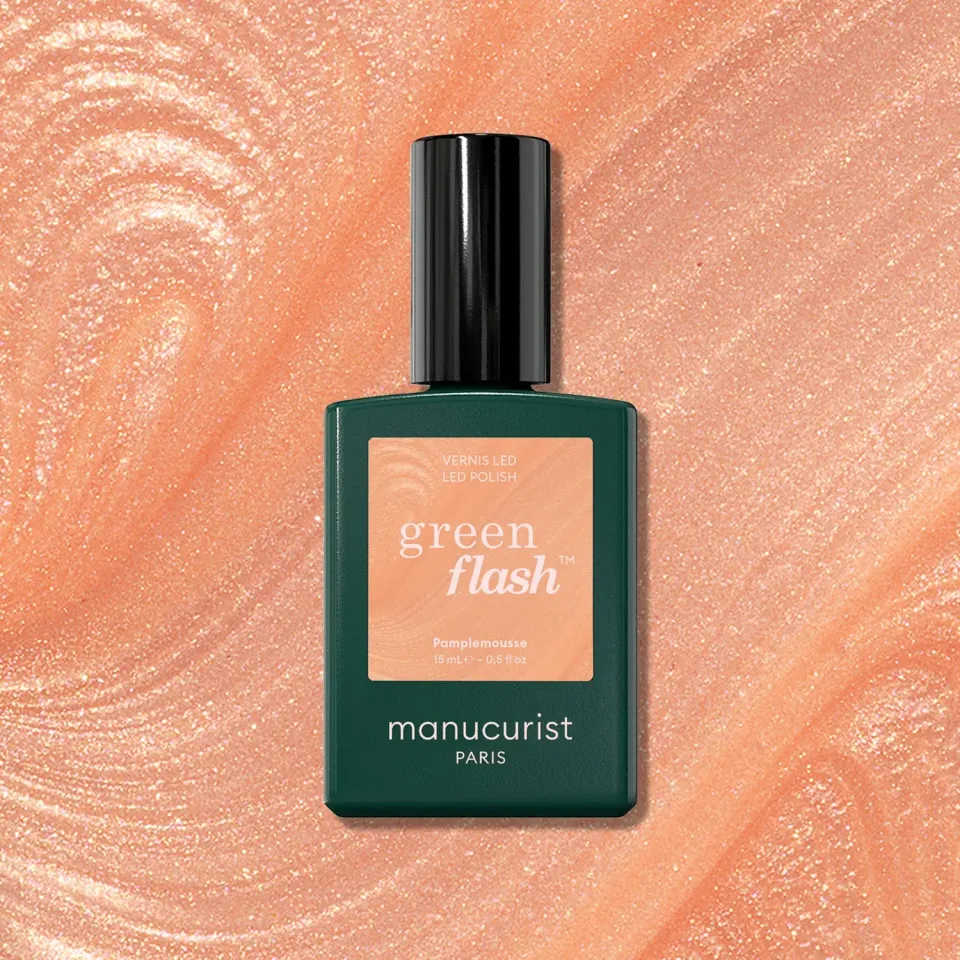 Manucurist Green Flash Pamplemousse gel-lakk oransje