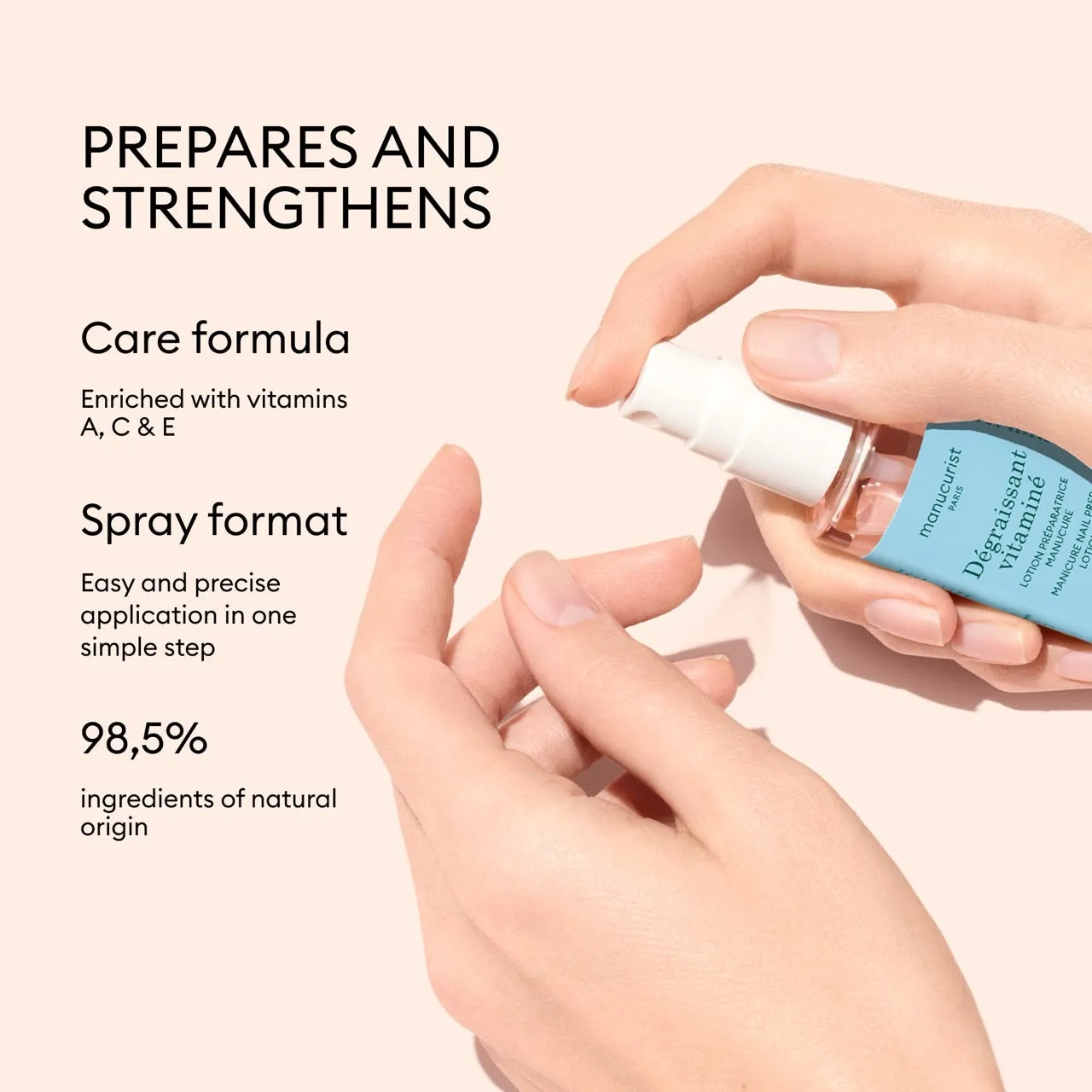 Manucurist Vitaminised Degreaser neglerens vitaminberiket